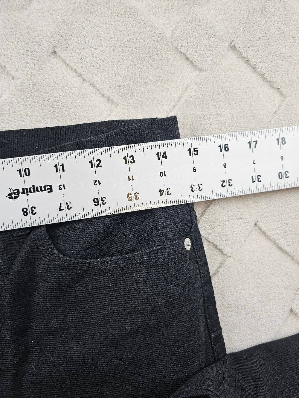 Dior Skinny Denim Pants Mens 28x28 Black